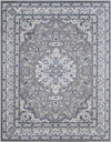 Belvert Traditional Medium Gray Area Rug