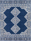 Berg Traditional Blue Area Rug