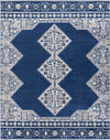 Berg Traditional Blue Area Rug