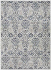 Berkeind Traditional Grey Area Rug
