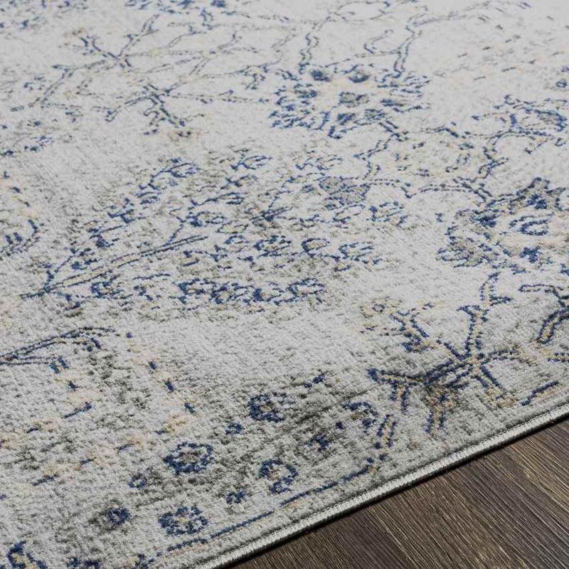 Berkeind Traditional Grey Area Rug