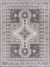 Beukelaar Traditional Grey Area Rug