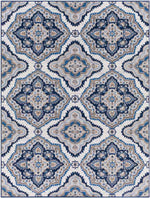 Boeiink Traditional Blue Area Rug