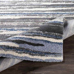 Boomen Modern Medium Gray Area Rug