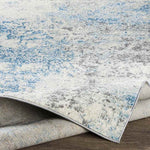 Boveneind Modern Teal Area Rug