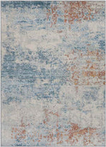 Boveneind Modern Sky Blue Area Rug