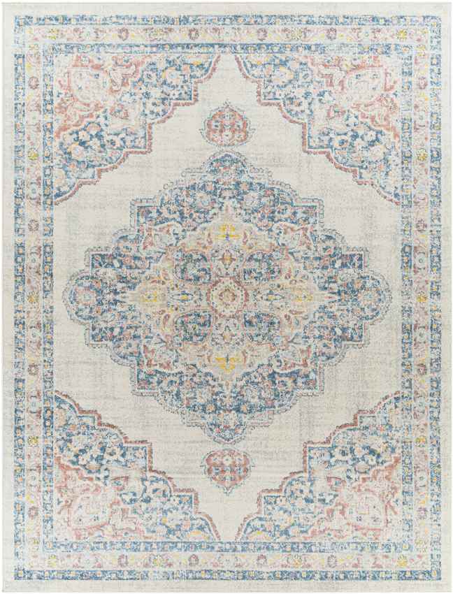 Brem Traditional Ivory Area Rug