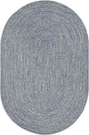 Cuijk Cottage Dark Blue Area Rug