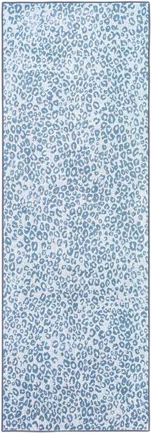 Dassemus Modern Dark Blue Area Rug