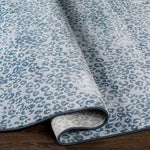 Dassemus Modern Dark Blue Area Rug