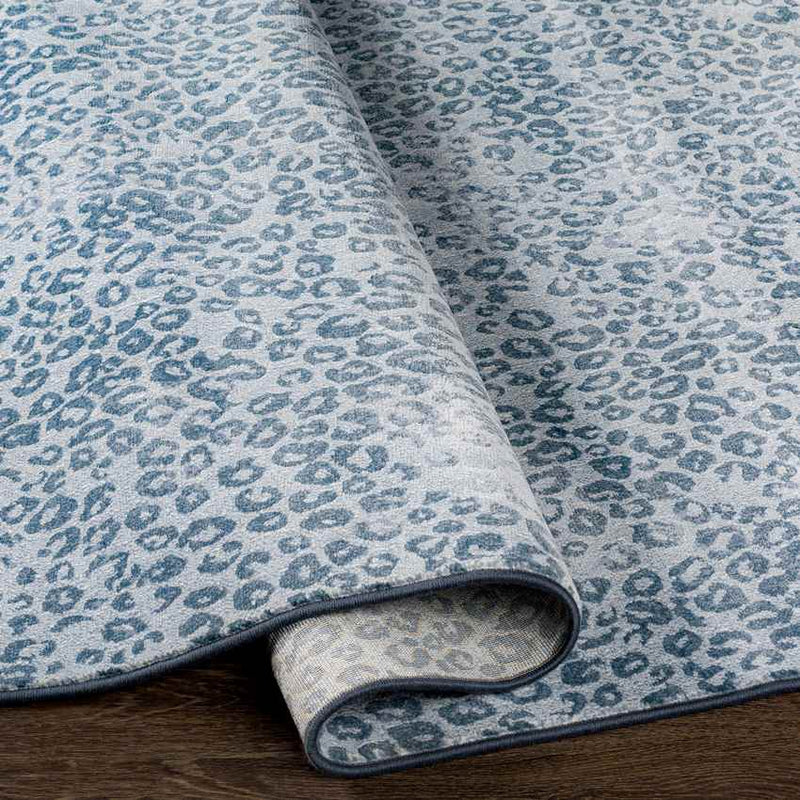Dassemus Modern Dark Blue Area Rug