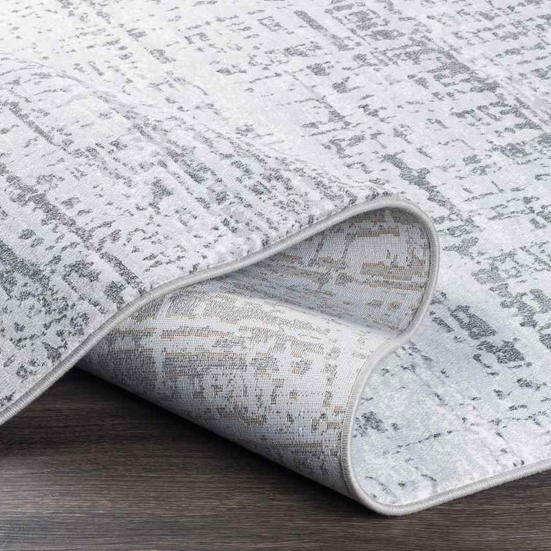 Demen Modern Light Gray Area Rug