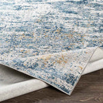 Elde Modern Aqua Area Rug
