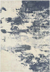 Erp Modern Medium Gray Area Rug