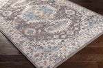 Graspeel Traditional Dark Brown Area Rug