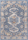Graspeel Traditional Navy Area Rug