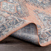 Grave Traditional Rust Area Rug