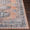 Grave Traditional Rust Area Rug