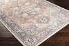 Grazen Traditional Bright Orange Area Rug