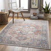 Grazen Traditional Bright Orange Area Rug