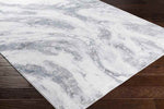 Haarsteeg Modern Aqua Area Rug