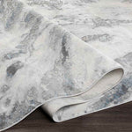 Haarsteeg Modern Aqua Area Rug