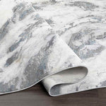 Haarsteeg Modern Aqua Area Rug