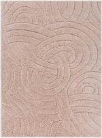 Havelt Modern Pale Pink Area Rug