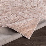 Havelt Modern Pale Pink Area Rug