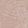Havelt Modern Pale Pink Area Rug