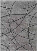 Hedel Modern Medium Gray Area Rug