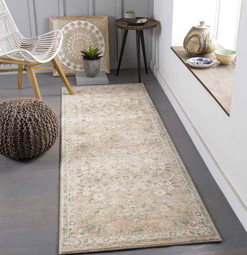 Heidveld Traditional Butter Area Rug