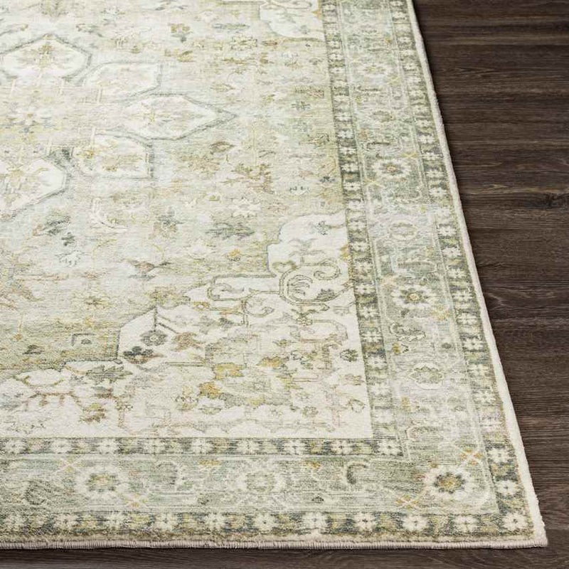 Heiereind Traditional Cream Area Rug