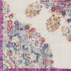 Hooghout Traditional Bright Pink Area Rug