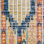Hool Rustic Bright Pink Area Rug