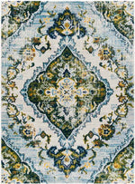 Brongerga Traditional Grass Green Area Rug