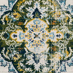 Brongerga Traditional Grass Green Area Rug