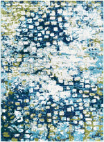 Houterd Modern Navy Area Rug
