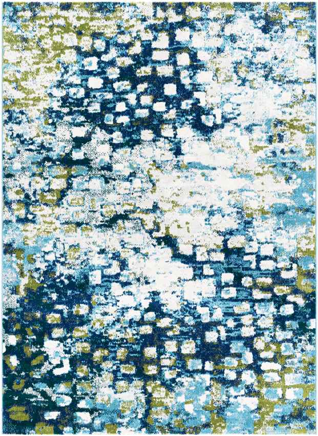 Houterd Modern Navy Area Rug