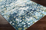 Houterd Modern Navy Area Rug
