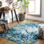 Houterd Modern Navy Area Rug