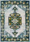 Houtgoor Traditional Grass Green Area Rug