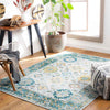 Huij Traditional Dark Green Area Rug