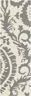 IJpelaar Traditional Gray/Ivory Area Rug