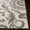 IJpelaar Traditional Gray/Ivory Area Rug