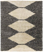 Kantje Modern Black Area Rug