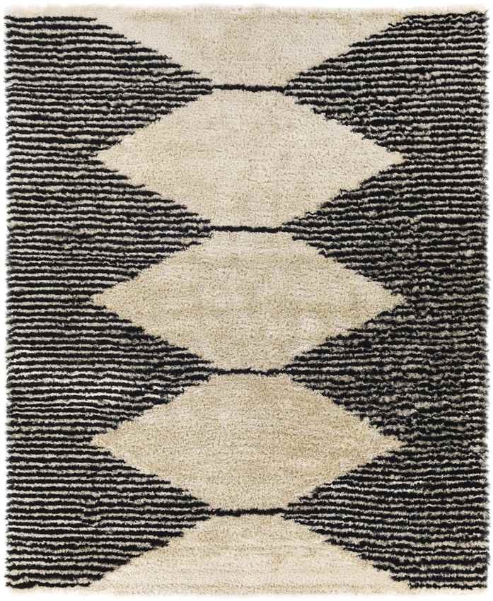 Kantje Modern Black Area Rug