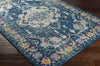 Kreijl Traditional Dark Blue Area Rug