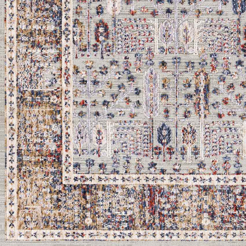 Lieshout Traditional Rust Area Rug