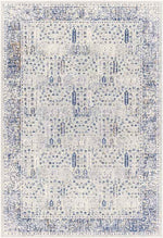 Lieshout Traditional Pale Blue Area Rug